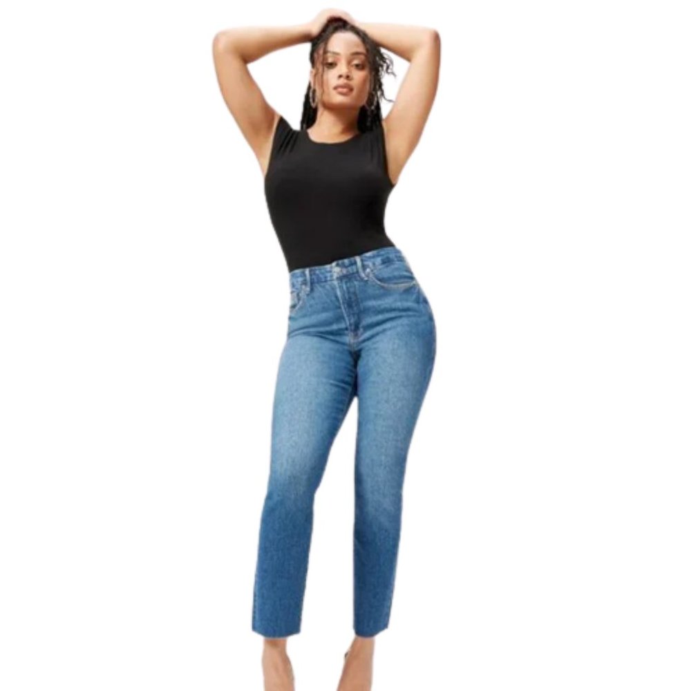 Good American Good Classic Raw Hem Size 6
